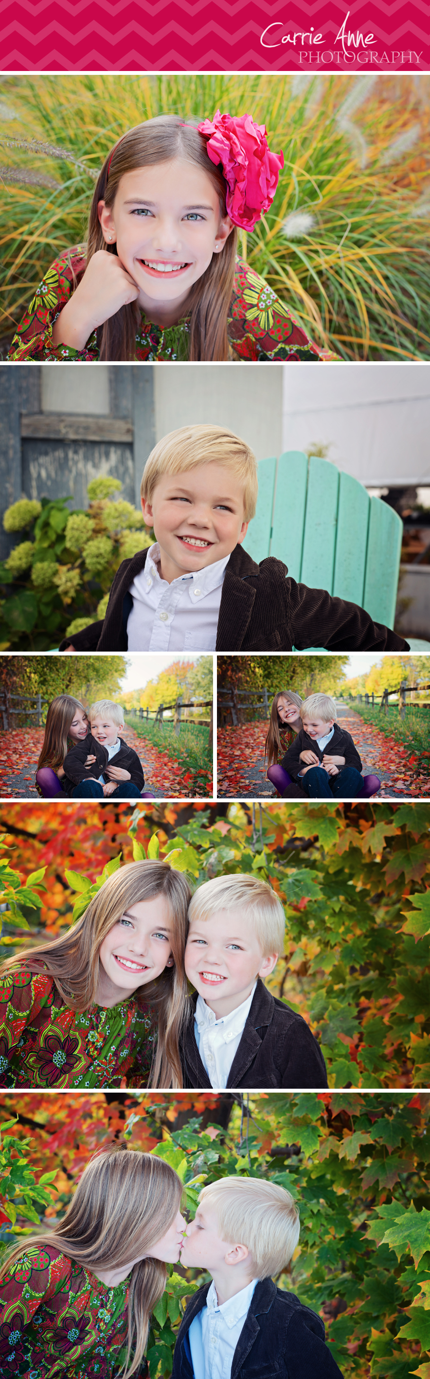Unique and colorful family photography by Carrie Anne Photography